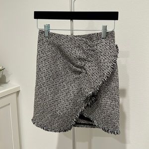 NWOT J.ING tweed skirt XS